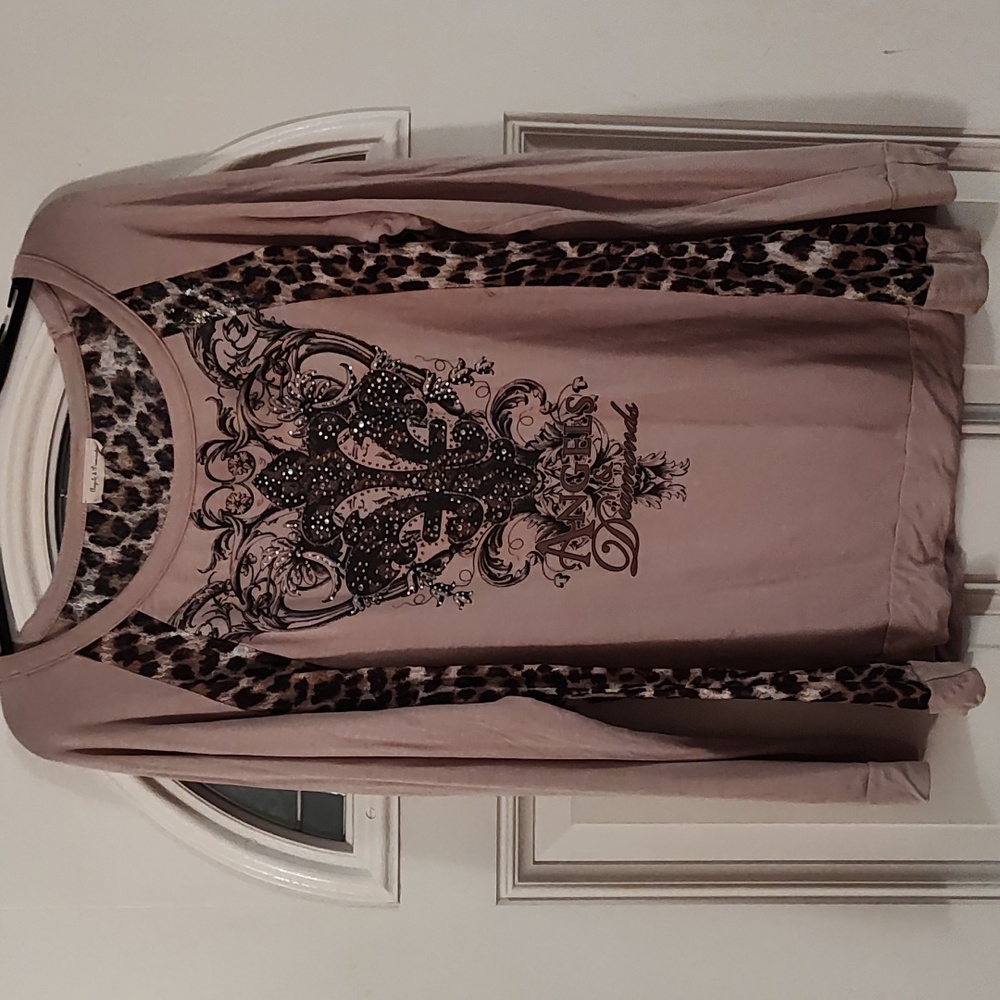 Angels & Diamonds top lots of bling, ❤️ strechy